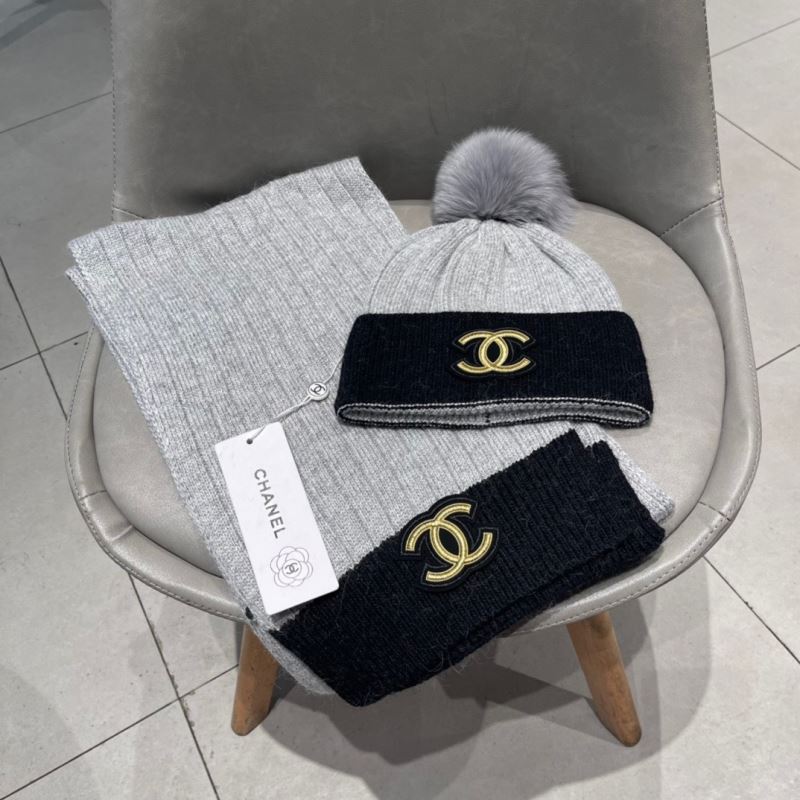 Chanel Caps Scarfs